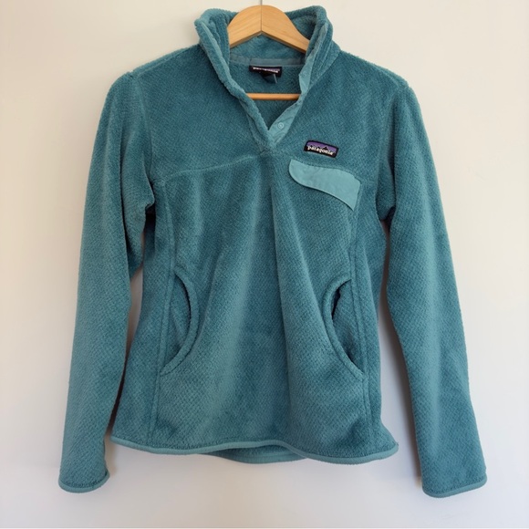 Patagonia Sweaters - Patagonia Re-Tool Snap-T® Pullover in Avalon blue size: S